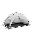 qeedo Quick Palm Strandmuschel mit UV-Schutz (UV80) & kleinem Packmaß -...