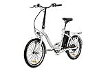 VecoCraft Nemesis Elektro Klapprad,E Bike 20 Zoll,E-Folding Bike mit ausziehbarer Baterrie...
