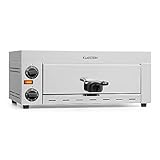 Klarstein Vesuvio Pro Pizzaofen Gastro, 1130 Watt, 1 Kammer, 360 x 330 mm Backfläche,...