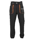 Oregon Yukon Kettensägen-Schnittschutzhose, Typ A Klasse 1, Größe M (EU 46-48)...