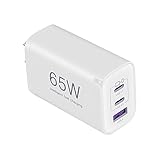 USB-Wandladegerät, Ladeblock für Smartphones, 65 W Ladegerät Travel Head Multi-Port USB...