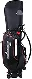 LEIRUO Leichte Golftasche tragbare Golfwagen-Tasche 5-Wege-Trennwände Golfständer Tasche...