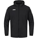 JAKO Herren Allwetterjacke Team 2.0, Schwarz, XXL
