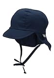 Sterntaler Unisex Kinder Schirmmütze Mit Nackenschutz Bindebänder Und...