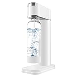 kisidus Wassersprudler Sodamaschine mit 1 Liter Flasche, Stylisch und platzsparend, Höhe...