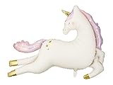 XXL Folienballon Einhorn Fliegendes Unicorn Ballon Deko Geburtstag Kindergeburtstag...