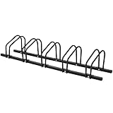 COSTWAY Fahrradständer Standparker Bodenständer Aufstellständer mit 4/5/6...