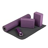 Bodhi Yoga-Set Flow | Set bestehend aus: 1 Yogamatte aus TPE, 2 Yoga-Bricks aus Eva...