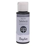 Rayher 38807000 Tafelfarbe schwarz, Flasche 59 ml