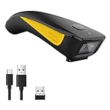 NETUM C750 Wireless Barcode Scanner Bluetooth Compatible Small Pocket USB 1D 2D QR Code...