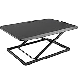 BONTEC Steh-Sitz Schreibtisch Steharbeitsplatz Stehpult Standtisch Ergonomische...