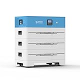 DIPOWER Powerstation 15.36kWh, 51.2V 300Ah Stapelbare LiFePO4 Batterie mit 5kw...