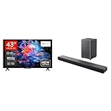 TCL 43V6C 43 Zoll 4K UHD Fernseher – HDR10+, HVA-Panel, Dolby Vision, Google TV S55HE...