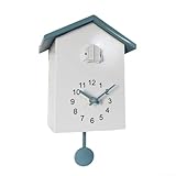 Vintage-Kuckucksuhr, einfache und stilvolle Pendeluhr im antiken Stil, Kuckucksuhr mit...