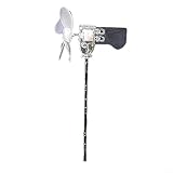 Kleine Windkraftanlage Generator Kit, für 360 Grad drehbarer Windgenerator LED...