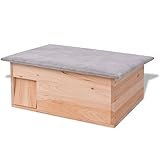 Garten im Freien Igelhaus 45x33x22 cm Holz