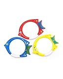 3 Stück Kindertauchspielzeug, Kindertauchfischring, Kinderpoolspielzeug,...