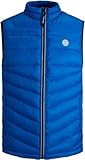JACK&JONES Herren JJEHERO Bodywarmer Collar NOOS Weste, Sailor Blue, XL