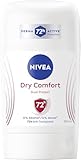 NIVEA Dry Comfort Deo Stick, Anti-Transpirant mit 72h Schutz gegen Schweiß und...