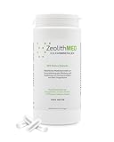 Zeolith MED Detox-Kapseln, Medizinprodukt, hochdosiert, hochwirksam ultrafein 9µm,...