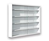 Inter Link - Sammlervitrine - Hängevitrine - Wandregal - Glasvitrine - Wandvitrine -...