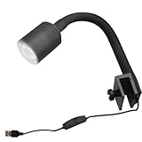 Aquarium Lichtclip – verstellbarer Clip USB-Licht für den Angeltank | flexible...