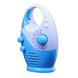 Veemoon Wasserdichtes Duschradio Tragbares Fm Am Badezimmerradio Kompakt Kabelloser...