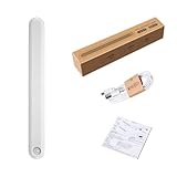 Zymoplas Lichtleiste Wiederaufladbar 3 Modi Einstellbare Schnurlose Schranklampe 40lm...