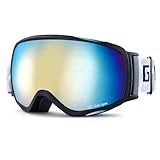 GoLight OTG Skibrille, YG-48 Snowboardbrille, sphärische Gläser, 100 % UV-Schutz,...