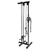 Hansson Sports® Kraftstation mit Latzug Kabelzug Seilzug zur Wandbefestigung...