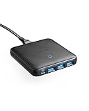 Anker PowerPort Atom III Slim Ladegerät, 65W 4-Port PIQ 3.0 & GaN Netzteil mit 45W USB-C...