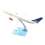 REXGEL Ausstellung Legierung Geschenke Kinder 16CM A330 Scandinavian AIR Modellflugzeug im...