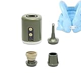 Tiny Electric Lufpumpe, Luftmatratzpumpe - Pool Floats Pace DeLate Tool - Leichte...
