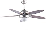 Sichler Haushaltsgeräte Deckenventilator Licht: Deckenventilator VT-597 mit...