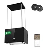 CIARRA CBCB4850 A+++ Inselhaube Umluft Dunstabzugshaube Insel Freihängend 48cm 700m³/h...
