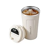 Kochenty 510 Ml Intelligente Thermoflasche für Kaffee LED-Temperaturanzeige Thermische...