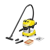 Kärcher WD 4 P S V-20/5/22 Nass-& Trockensauger, 20 l Edelstahlbehälter, 1000...