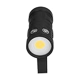 Tauchlampe, Tauchen Taschenlampe Hell 3 Lichtfarben Wiederaufladbar für Camping zum...