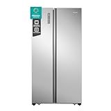 Hisense RS677N4ACC Side by Side Kühl-Gefrierkombination, 179cm, 519 Liter...