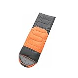 Outdoor-Camping-Schlafsack, herausnehmbares Innenfutter, tragbarer Schlafsack mit Kapuze,...