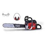 Scheppach Benzin Kettensäge CSP530S Motorsäge | 20' ProCut Qualitäts-Schwert...