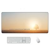 Visaccy Gaming-Mauspad 300 x 800 mm XL große große Computertastatur Mauspad erweitertes...