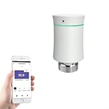 CNANRNANC Smartes Heizkörperthermostat, energiesparendes kabelloses Heizkörperthermostat...