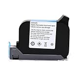 OUHFCASN Schnell trocknende Tintenpatrone mit hoher Haftung und Lösungsmittel, geeignet...