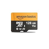 Amazon Basics microSD-Karte mit Lese-Adapter, 128 GB, schnelle Geschwindigkeit...