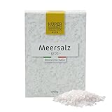 Küper Selection Meersalz - 1000g grobes Salz zum Würzen und Verfeinern - ohne Zusätze...
