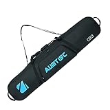 AUMTISC Snowboardtasche gepolstert für Reisetasche mit Ablagefächern, Schultergurt und...