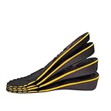 Höhen-Einlegesohlen Unsichtbare Höhe Erhöhen Einlegesohle Fuß Akupressur for Männer...