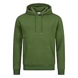 Basisstoff Kapuzenfreund Herren Pullover Grün Gr. 4XL