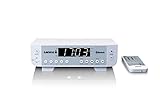 Lenco KCR-100 - Küchenradio - Unterbauradio mit Bluetooth - PLL FM Empfänger - 5...